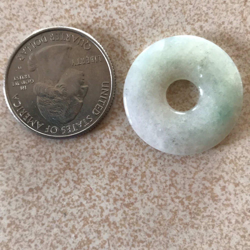 Burmese jade donut...